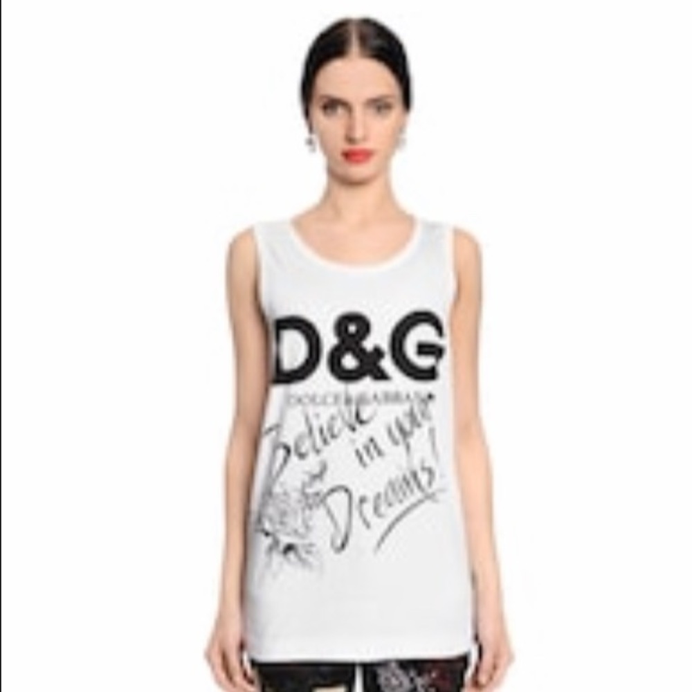 D &G tank top worn once.